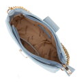 Dámska zapletená crossbody kabelka modrá 100-4Y-415-N