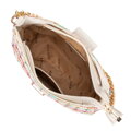 Dámska zapletená crossbody kabelka viacfarebná 100-4Y-415-X1