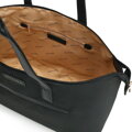 Torebka damska shopper na ramię czarna 102-4Y-400-1