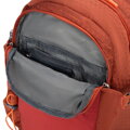Turystyczny plecak z nylonu ceglasty 56-3S-015-30