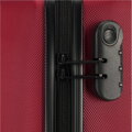 Zestaw walizek z ABS-u żłobionych czerwony 56-3A-65S-35