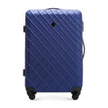 Zestaw walizek z ABS-u z deseniem granatowy 56-3A-55S-91