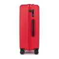 Zestaw walizek z ABS-u w drobne paski czerwony 56-3A-60S-30