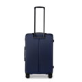 Zestaw walizek z ABS-u w drobne paski granatowy 56-3A-60S-90