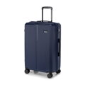 Zestaw walizek z ABS-u w drobne paski granatowy 56-3A-60S-90