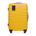 Średnia walizka z ABS - u i identyfikator z logo żółta 56-3A-312-50Z5