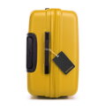 Średnia walizka z ABS - u i identyfikator z logo żółta 56-3A-312-50Z5