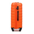 Średnia walizka z ABS - u i identyfikator z logo pomarańczowa 56-3A-312-55Z5