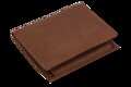 Tmavo hnedá pánska kožená peňaženka - dokladovka 514-3221-47