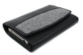 Černobílá dámská kožená rámová peněženka 511-6236B-60/T