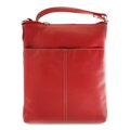 Červená sada dámskej kabelky, peňaženky a kľúčenky 412-3013-9769-2418-31