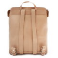 Béžový mestský kožený batoh 311-1660-82