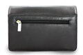 Čierna pánska kožená dokladová etue 611-2410-60