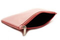 Svetloružová kožená etue 611-0023-71