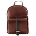 Hnedy kožený batoh 311-1717-40/60