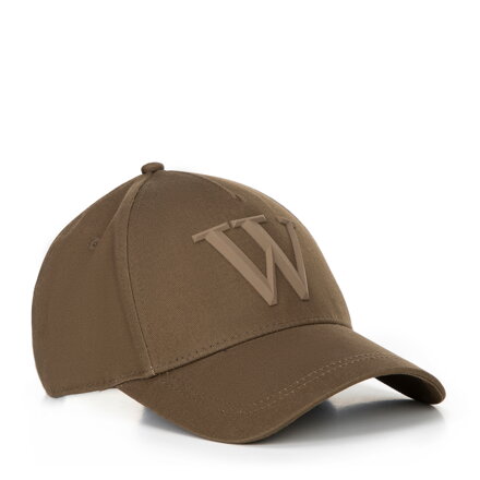 Bawełniana czapka z daszkiem unisex khaki 100-HF-006-Z
