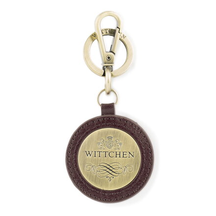 Brelok skórzany okrągły 03-2B-001-Z4