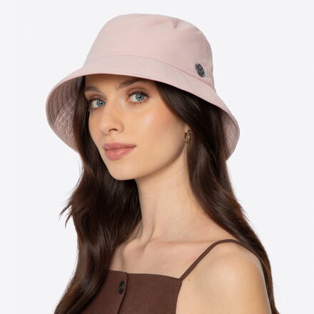 Czapka typu bucket z nylonu różowa 100-HF-001-P