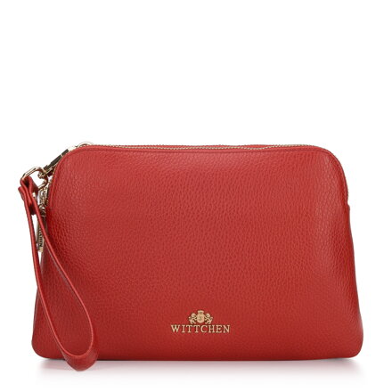 Damska listonoszka skórzana trapezowa mała 94-4E-913-K