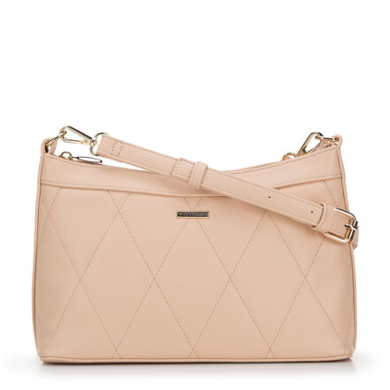 Damska torebka z pikowanym frontem 94-4Y-223-9