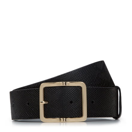 Damski pasek ze skóry o fakturze lizard 94-8D-909-1