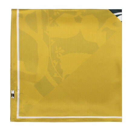 Damski szal jedwabny wzorzysty 95-7D-S05-X4