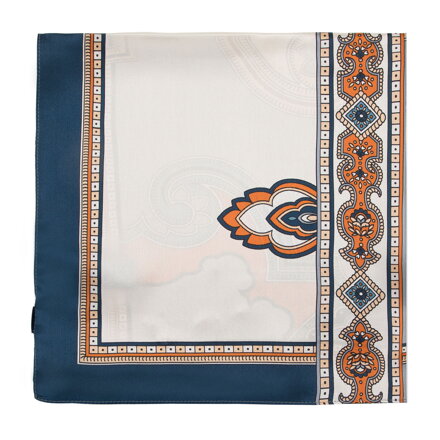 Damski szal jedwabny wzorzysty 95-7D-S05-X7