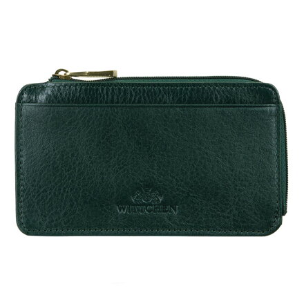 Etui na karty kredytowe skórzane na zamek 21-2-290-ZL