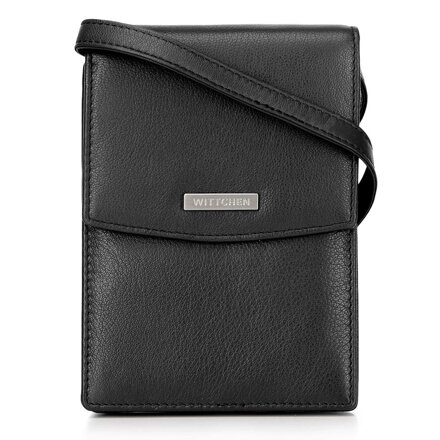 Minitorebka crossbody skórzana 2 w 1 26-2-100-1