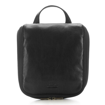 Kosmetyczka skórzana płaska 21-3-276-1