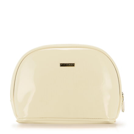 Kosmetyczka z lakierowanej ekoskóry duża 89-3-561-9