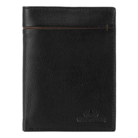 Męski portfel skórzany z rozcięciem 21-1-492-14