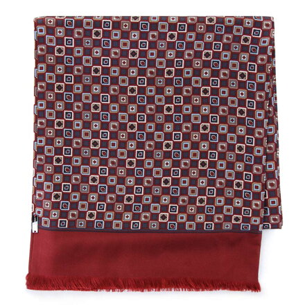 Męski szal z jedwabiu 93-7M-S41-3