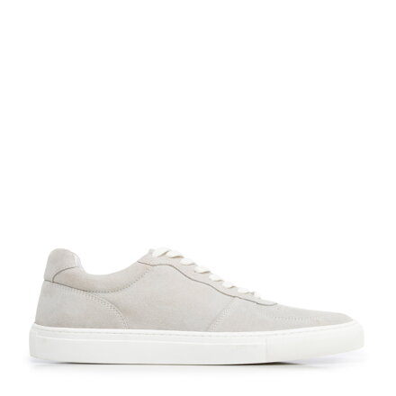 Męskie sneakersy zamszowe klasyczne jasny szare 96-M-710-8