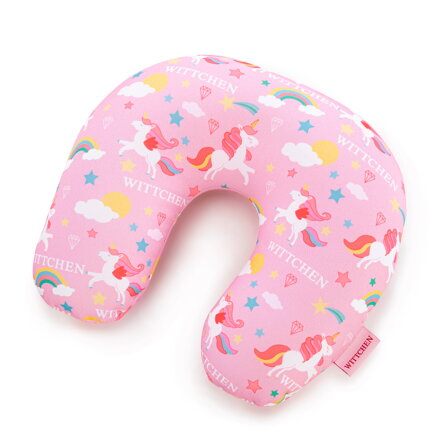 Dziecięca poduszka turystyczna dinozaur niebieska 56-3K-007-PIL