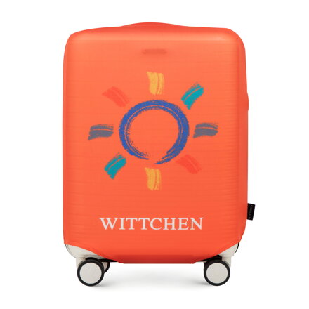 Pokrowiec na małą walizkę pomarańczowy 56-30-031-S55
