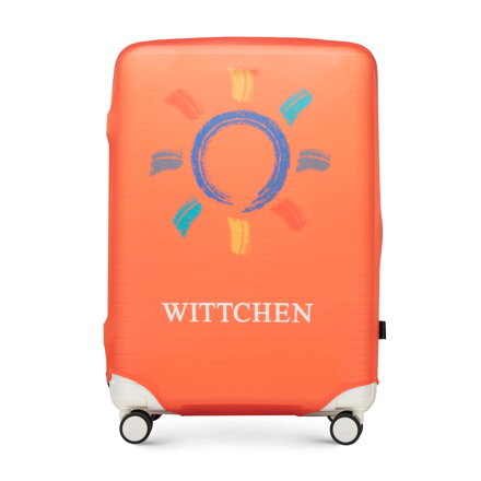 Pokrowiec na dużą walizkę pomarańczowy 56-30-033-S55