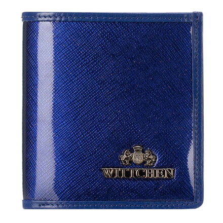 Damski portfel skórzany lakierowany 25-1-065-TL