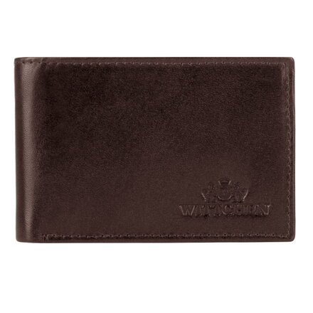 Męski portfel ze skóry minimalistyczny 26-1-421-4