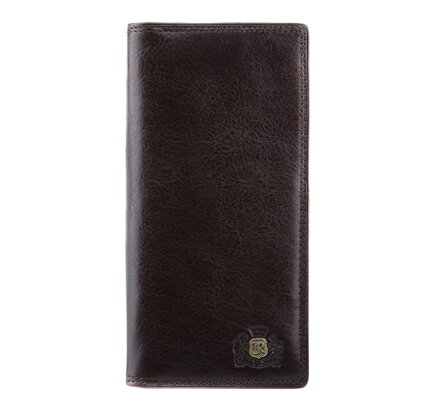 Portfel skórzany z herbem podłużny 39-1-170-3