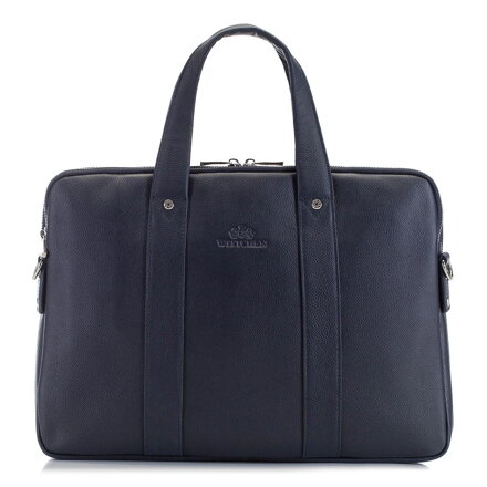 Torba na laptopa ze skóry klasyczna 20-3-037-NH