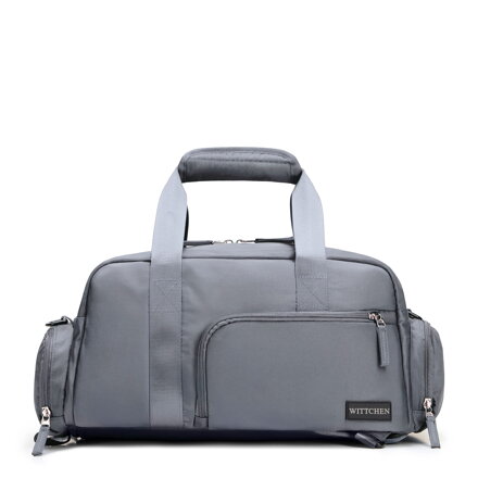 Torba podróżna 2w1 do samolotu z funkcją plecaka szara 56-3S-022-01