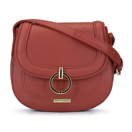 Damska listonoszka saddle bag z kółkiem 93-4Y-424-6