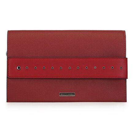 Torebka kopertówka duża z ćwiekami 91-4Y-712-3