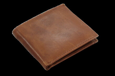 Tmavo hnedá pánska kožená peňaženka 513-3223-47