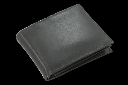 Černá pánská kožená peněženka 513-4397-60