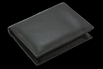 Černá pánská kožená peněženka - dokladovka 514-3220-60
