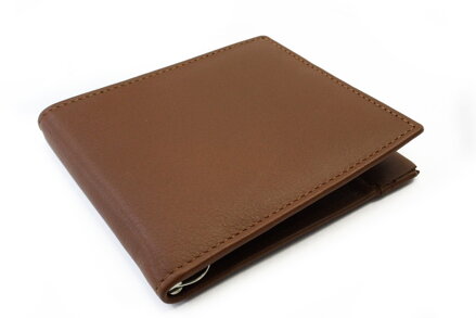 Hnedá pánska kožená peňaženka s vreckom na mince 519-2910-40