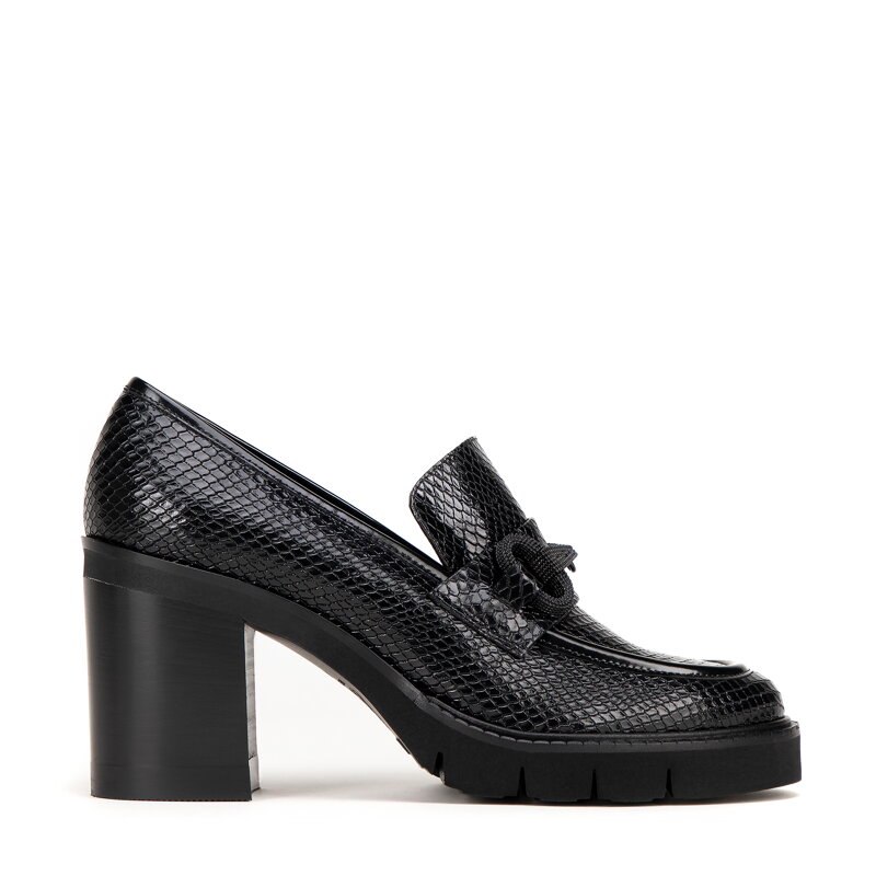 Dámske lodičky čierne 99-D-103-1