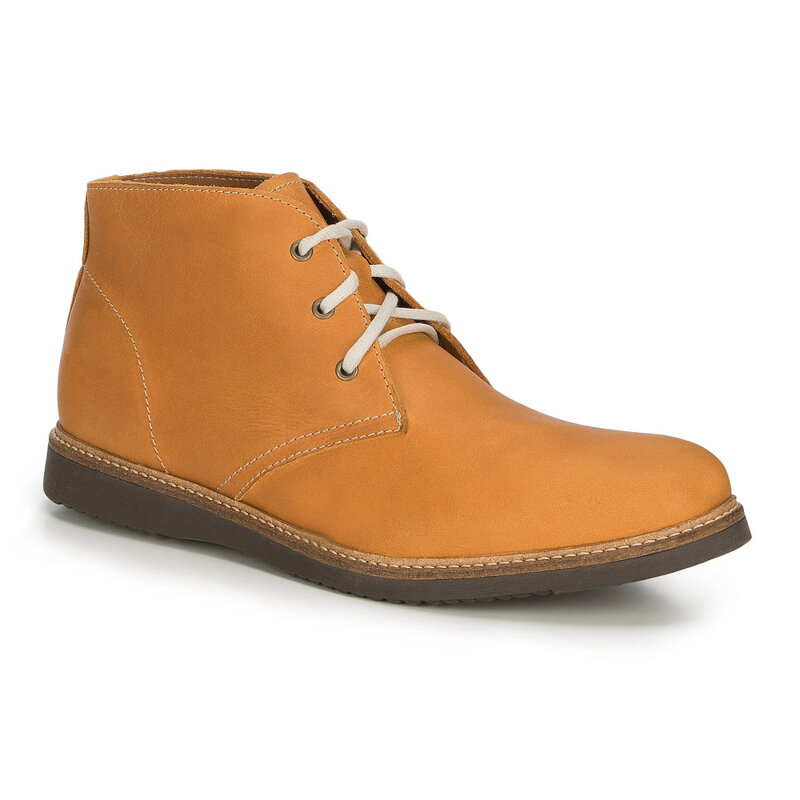 Męskie trzewiki ze skóry wykonane ręcznie 89-M-351-5